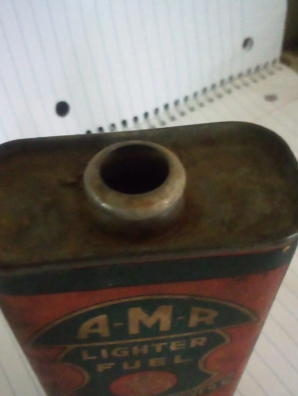 Antique AMR Chemical Co COMPLETE  tin Brooklyn NY Circa 1910